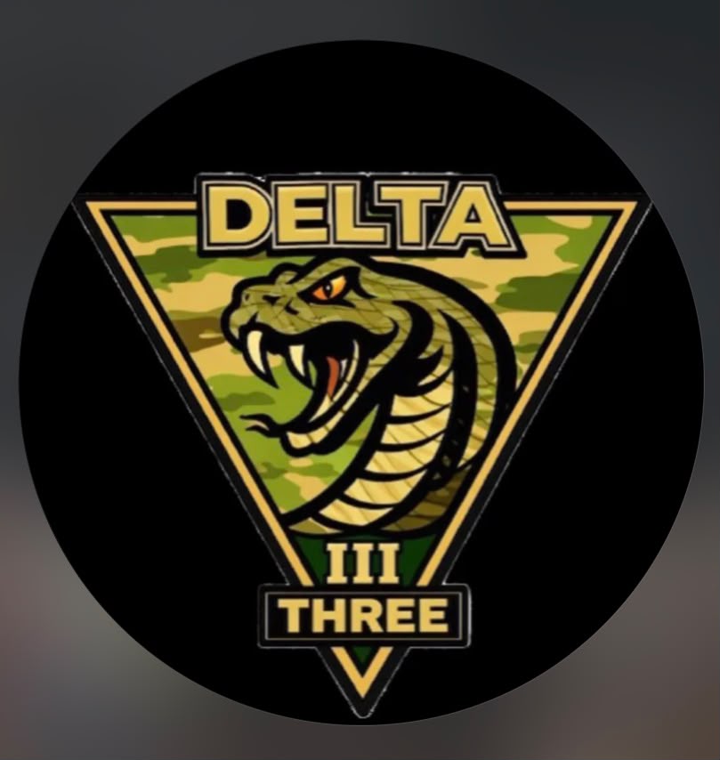 Logo da equipe Delta Three