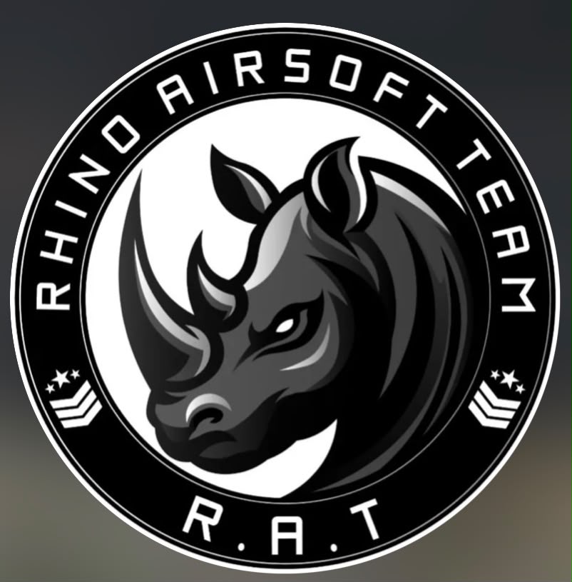 Logo da equipe Rhino Airsoft Team